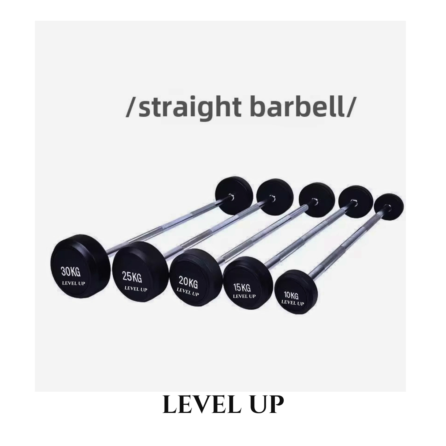 Barbell Fixes Caoutchouc